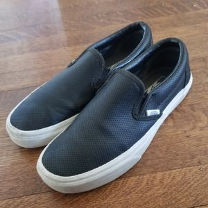 Van's Leather Slip-ons